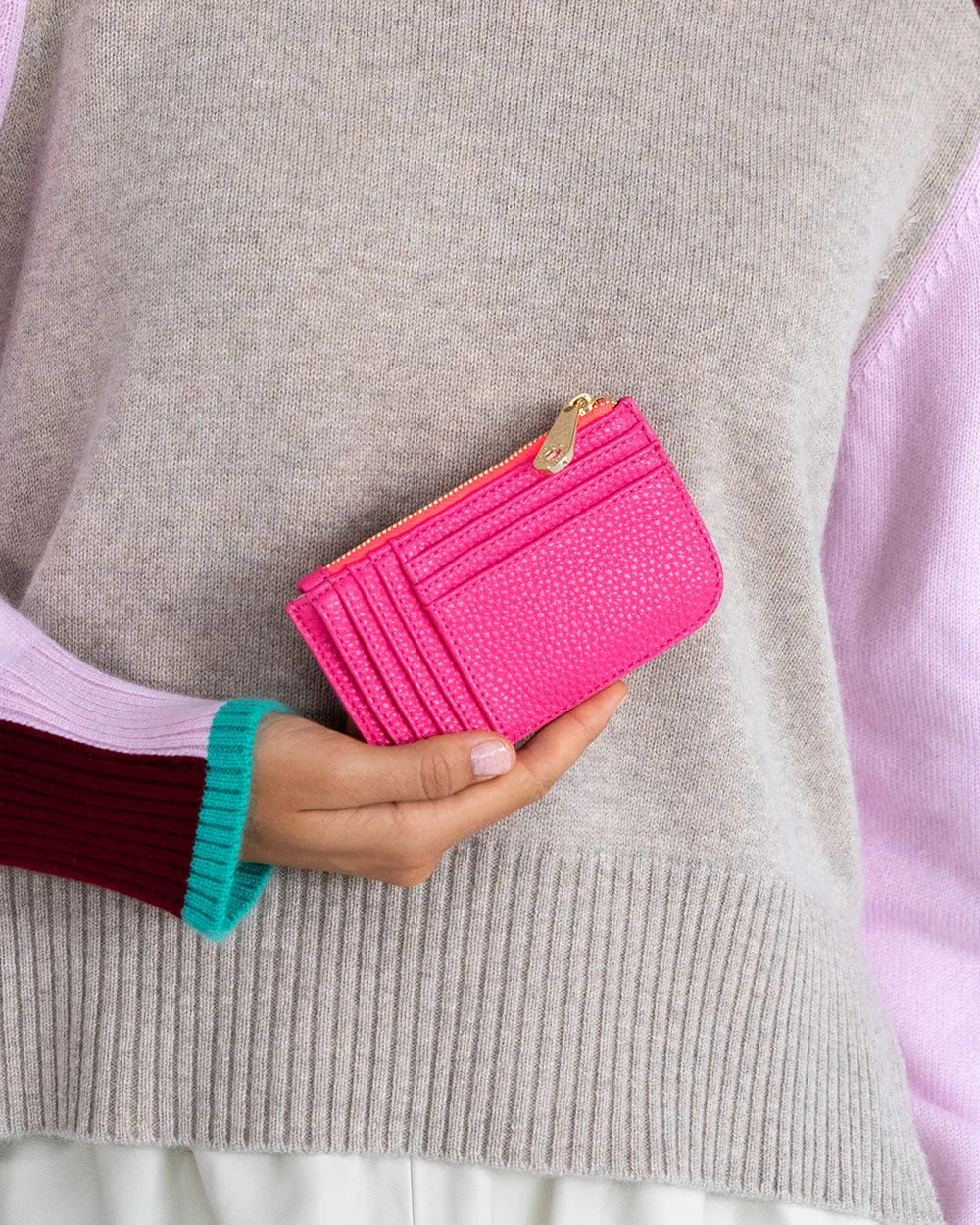 Elms   King II CENTRO Wallet - Fuchsia