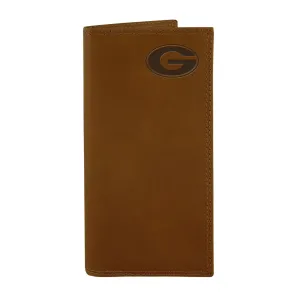 EMBOSSED ROPER WALLET - UGA