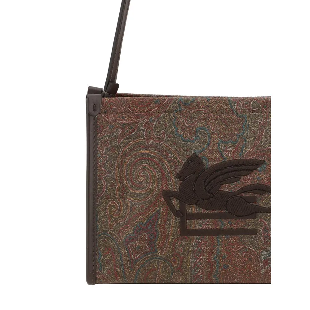 Etro Shoulder bag with Pegaso detail