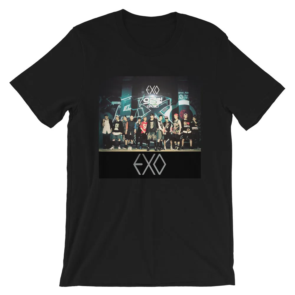 EXO photo Short-Sleeve Unisex Kpop T-Shirt