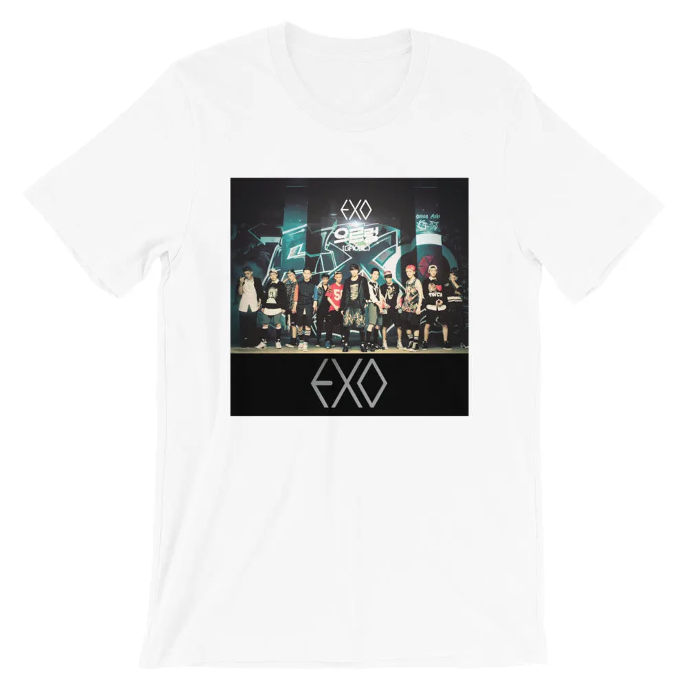 EXO photo Short-Sleeve Unisex Kpop T-Shirt