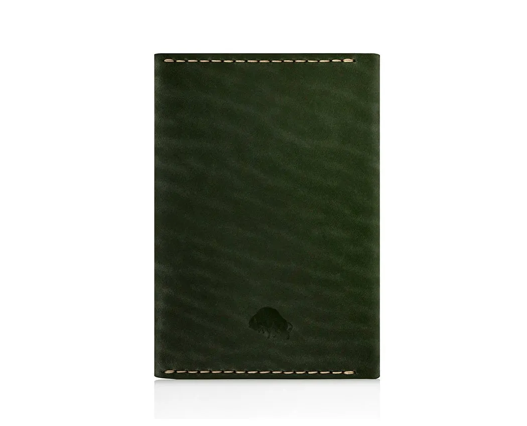 Ezra Arthur No. 5 Passport Case Green
