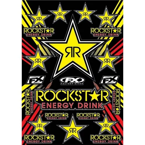 Factory Effex Rockstar Energy Sticker Sheets