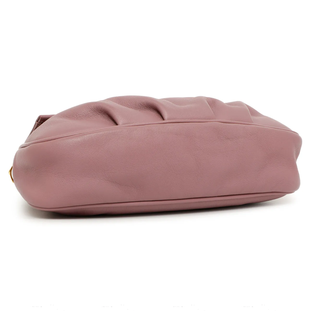 Fendi Vitello Flamingo Fendista Pouchette Crossbody