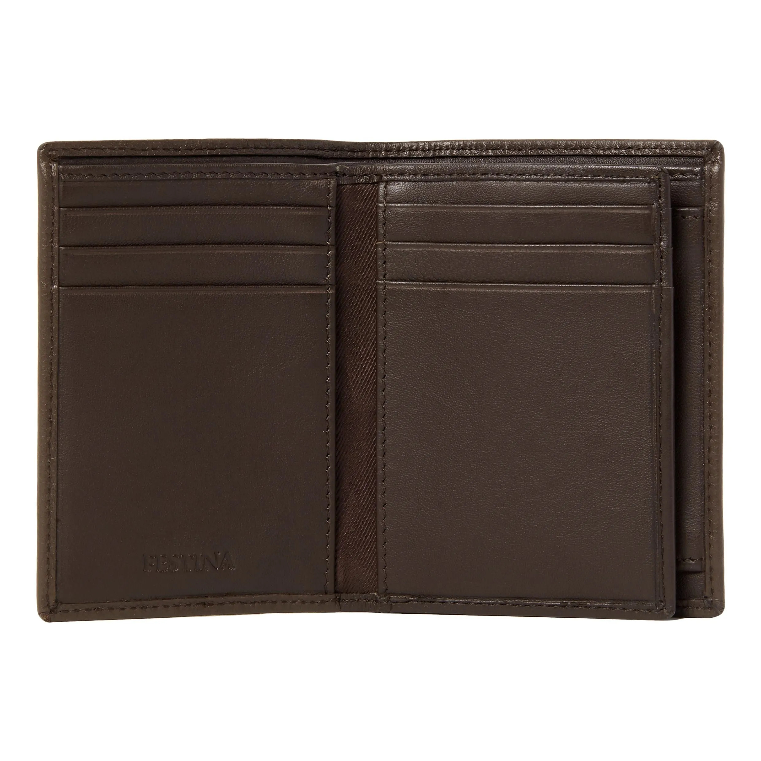 Festina FLF326Y-Card holder with flap Button Brown