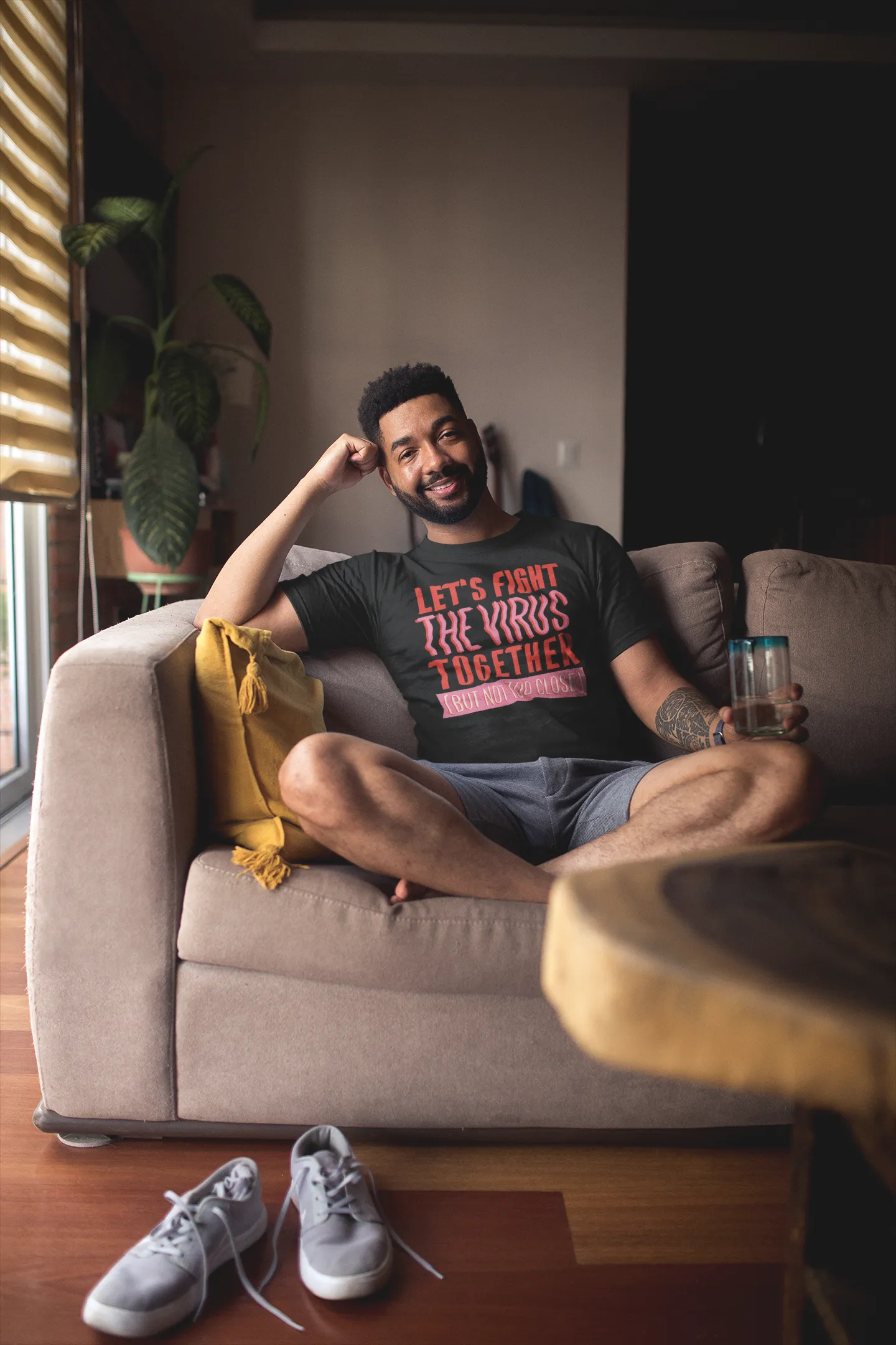 Fight the Virus Together - Unisex T-Shirt