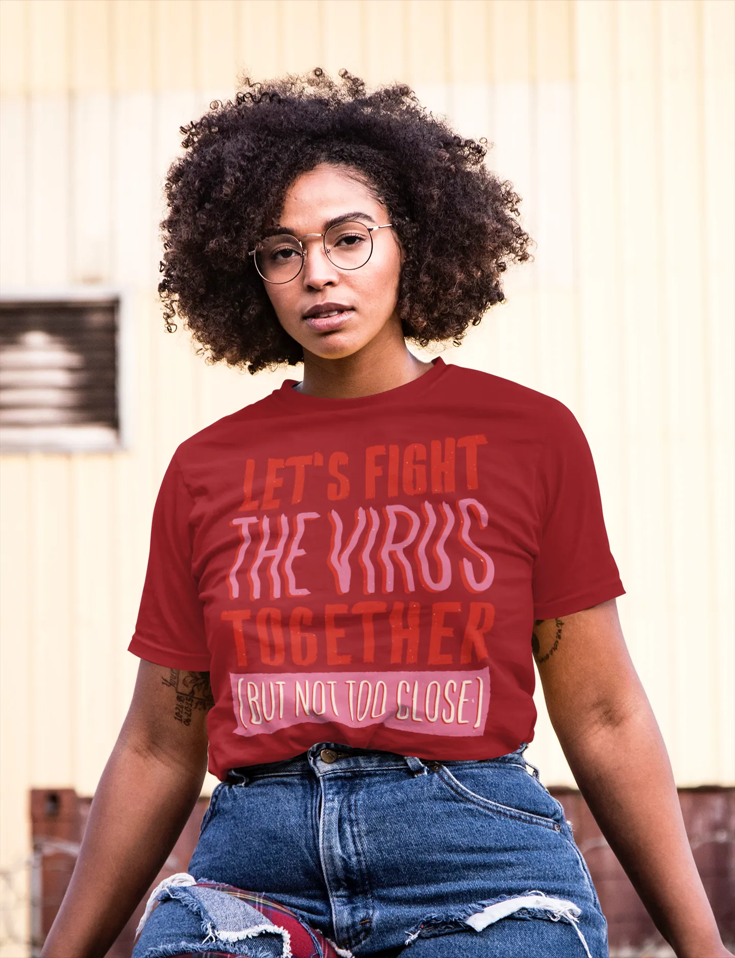Fight the Virus Together - Unisex T-Shirt
