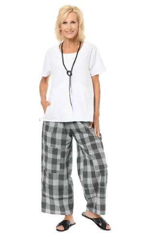 FINAL SALE CV143 Metro Pant in Lexington Plaid*