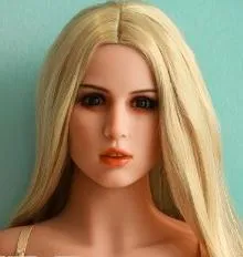FIRE DOLL - ALMA - SEX DOLL HEAD - M16 COMPATIBLE- NATURAL