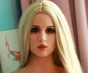 FIRE DOLL - ALMA - SEX DOLL HEAD - M16 COMPATIBLE- NATURAL