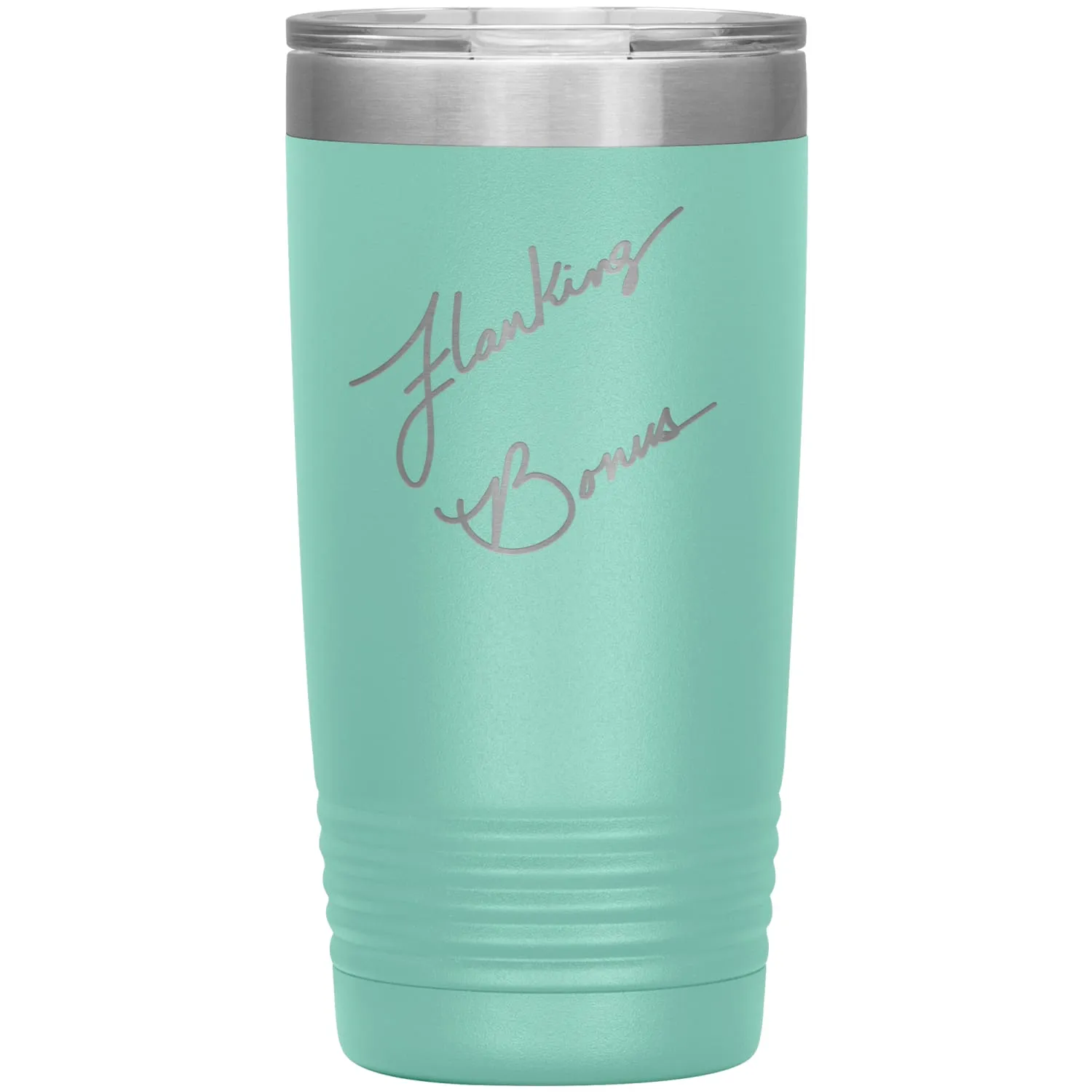 Flanking Bonus Logo 20oz Vacuum Tumbler