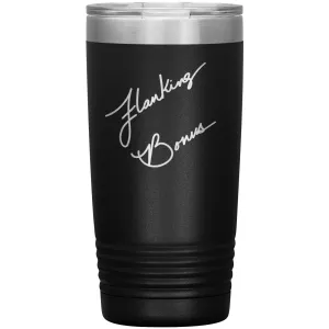 Flanking Bonus Logo 20oz Vacuum Tumbler