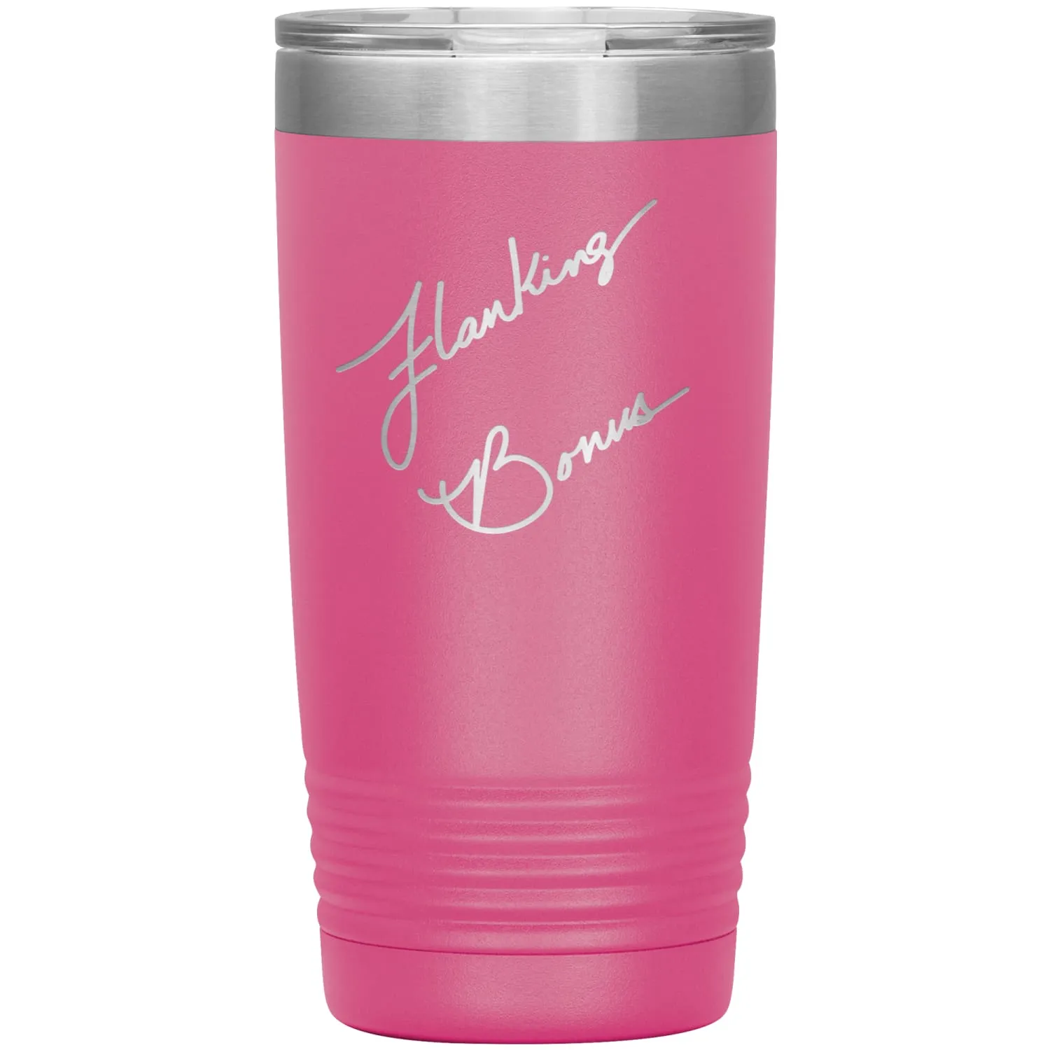 Flanking Bonus Logo 20oz Vacuum Tumbler