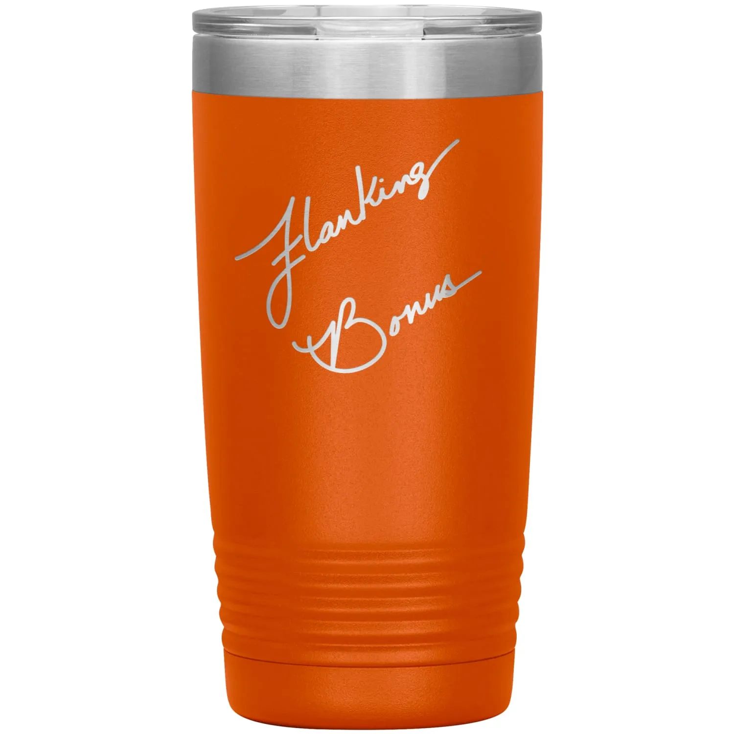 Flanking Bonus Logo 20oz Vacuum Tumbler