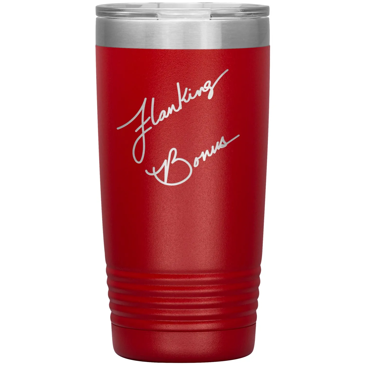 Flanking Bonus Logo 20oz Vacuum Tumbler