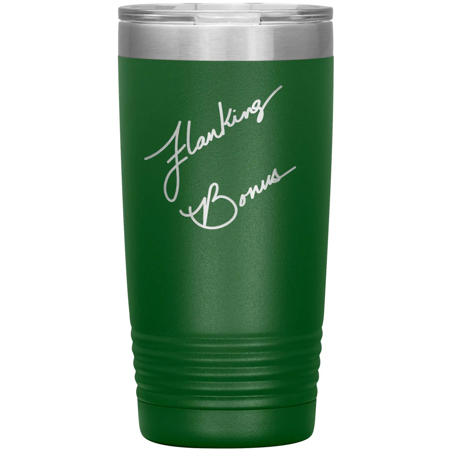 Flanking Bonus Logo 20oz Vacuum Tumbler