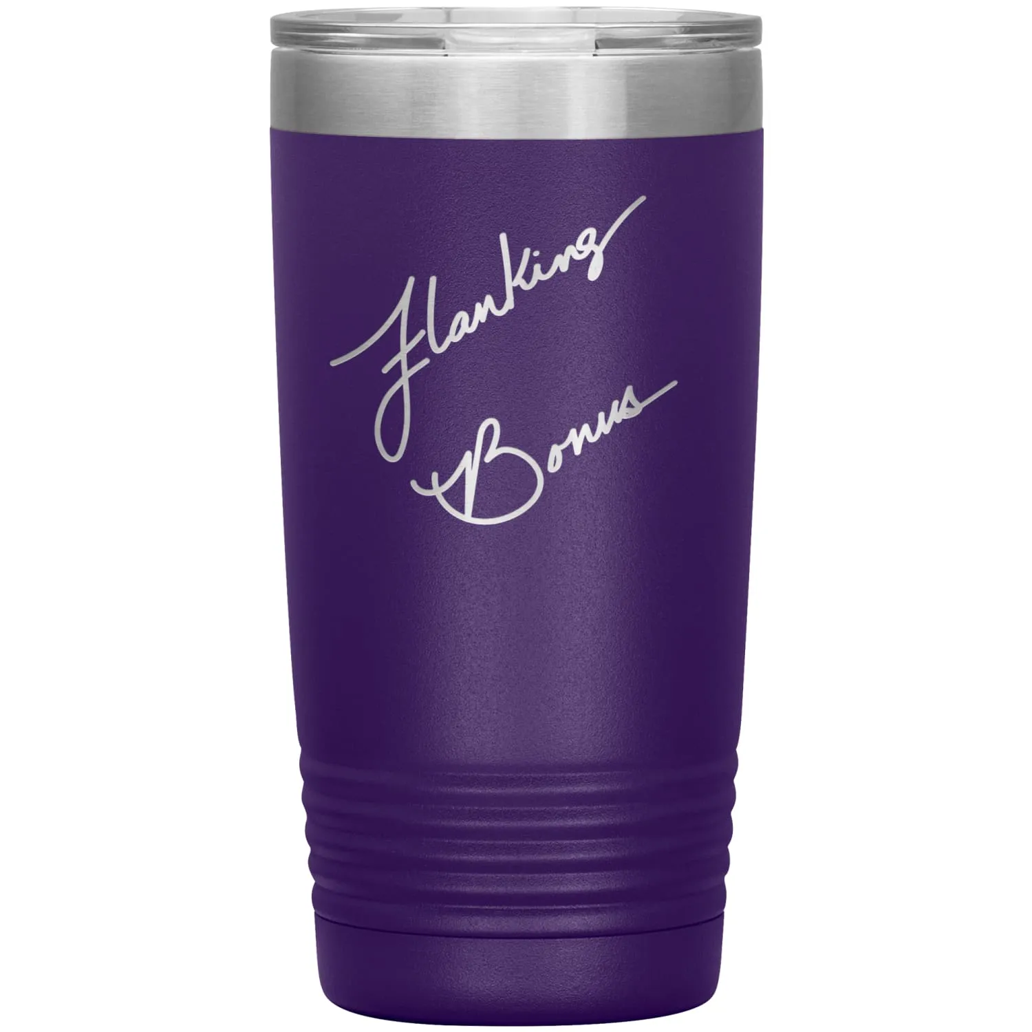 Flanking Bonus Logo 20oz Vacuum Tumbler