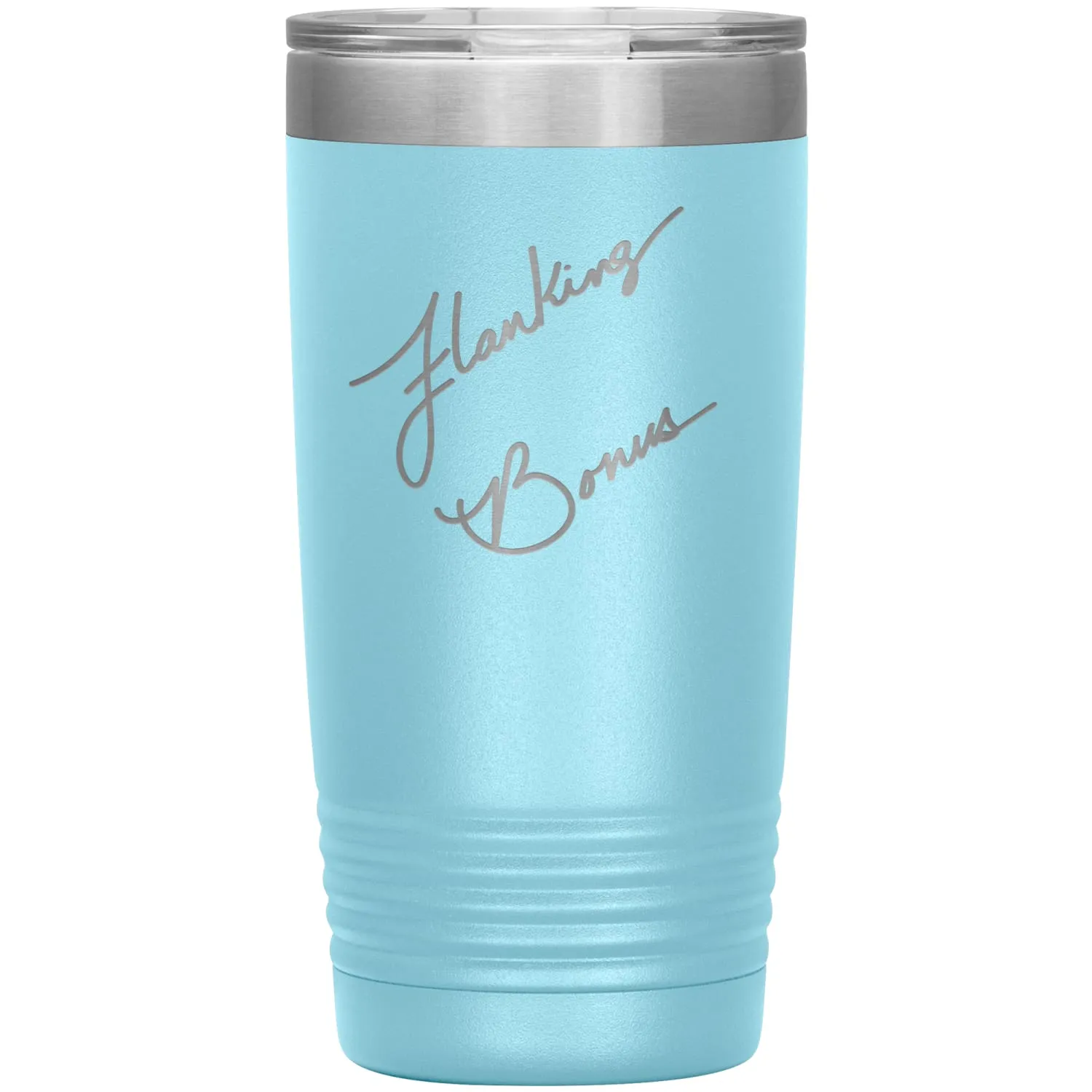 Flanking Bonus Logo 20oz Vacuum Tumbler