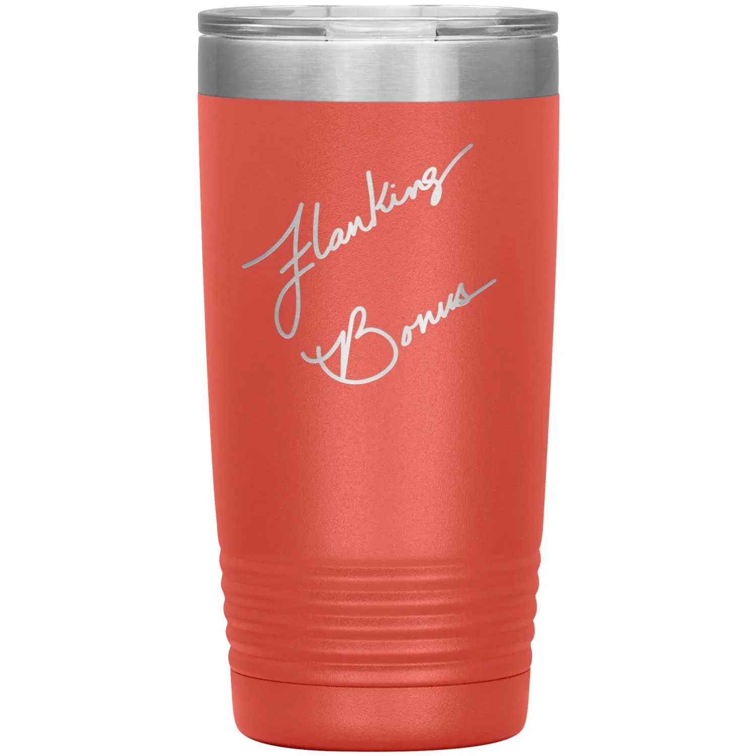 Flanking Bonus Logo 20oz Vacuum Tumbler
