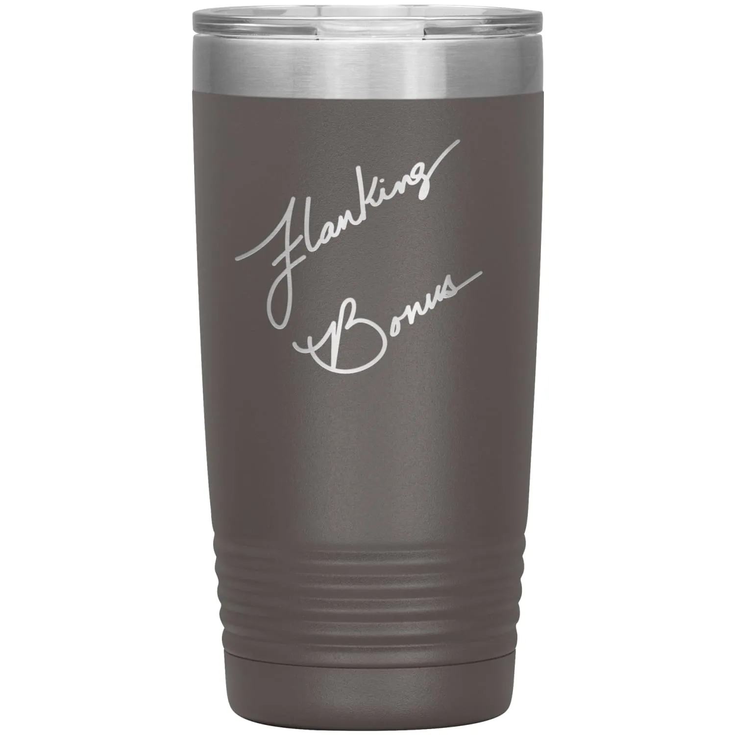 Flanking Bonus Logo 20oz Vacuum Tumbler