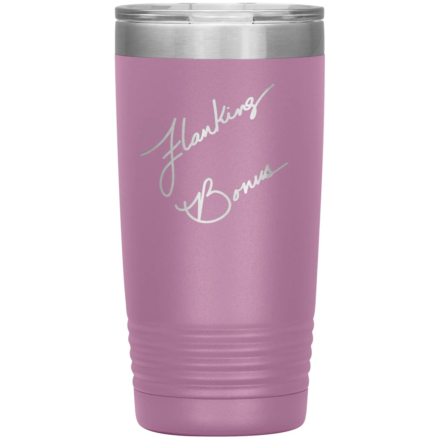 Flanking Bonus Logo 20oz Vacuum Tumbler