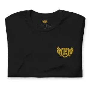 FLO Wings Embroidered T-shirt (Gold Edition)