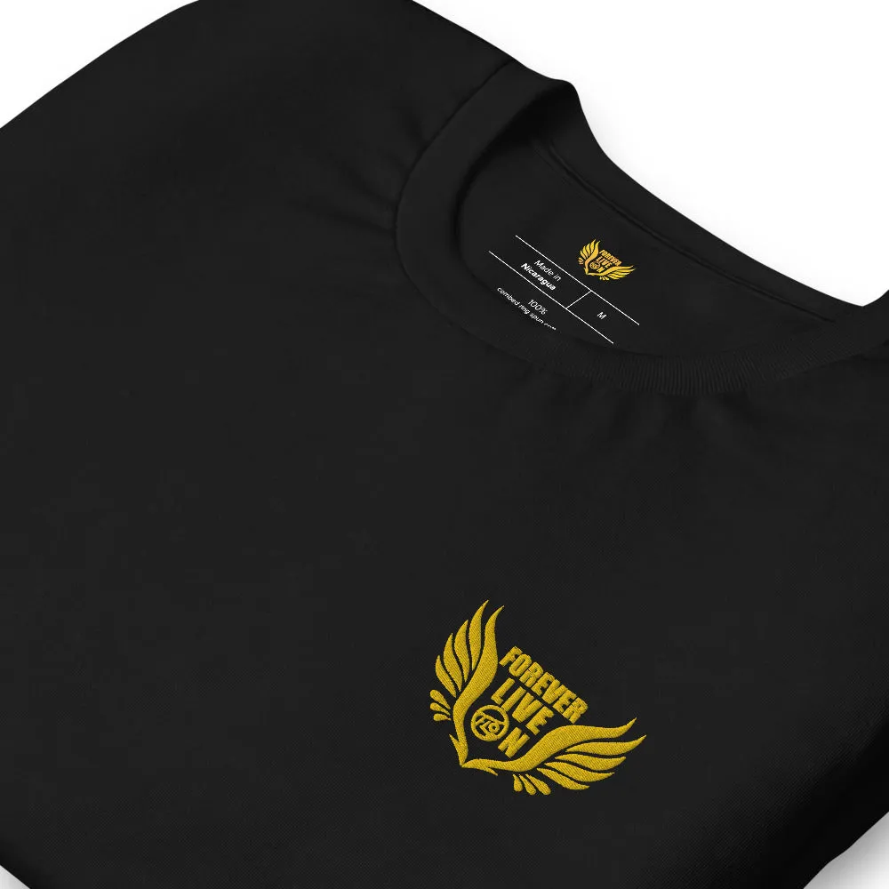 FLO Wings Embroidered T-shirt (Gold Edition)