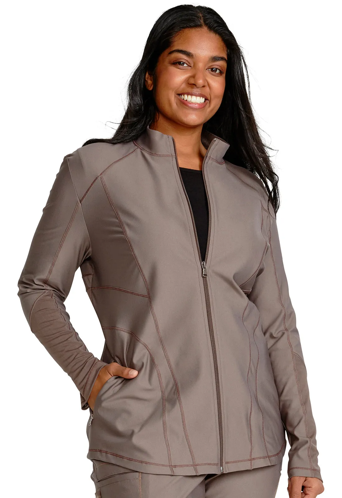 Form CK390 Zip Front Jacket Iron