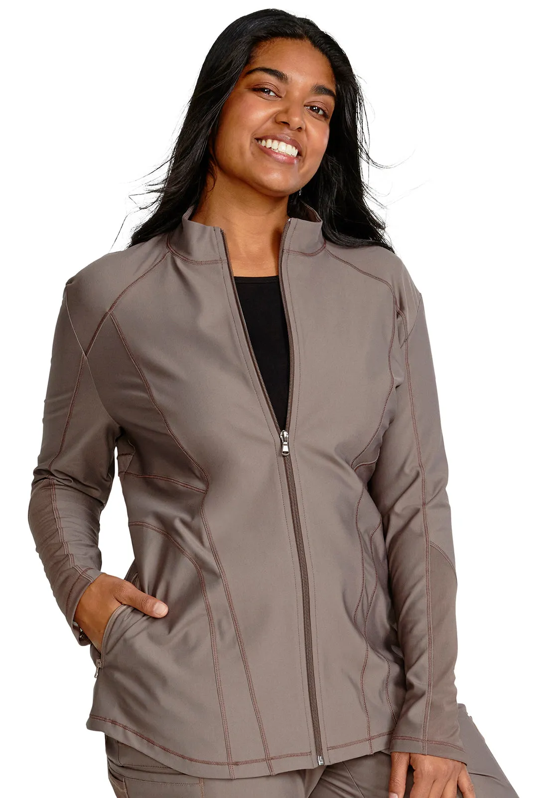 Form CK390 Zip Front Jacket Iron