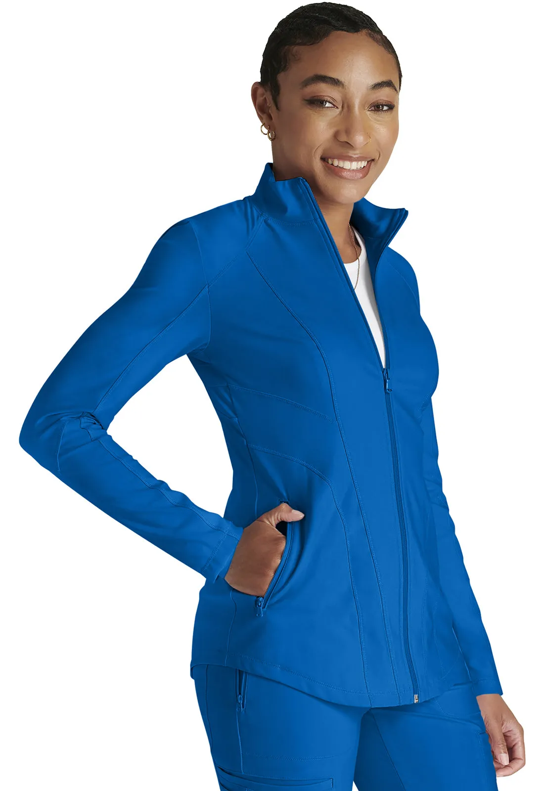 Form CK390 Zip Front Jacket Royal