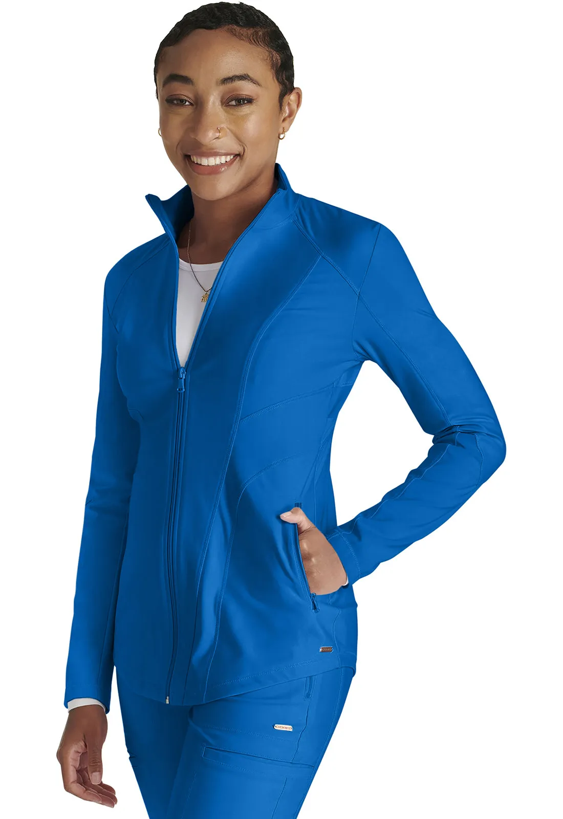 Form CK390 Zip Front Jacket Royal