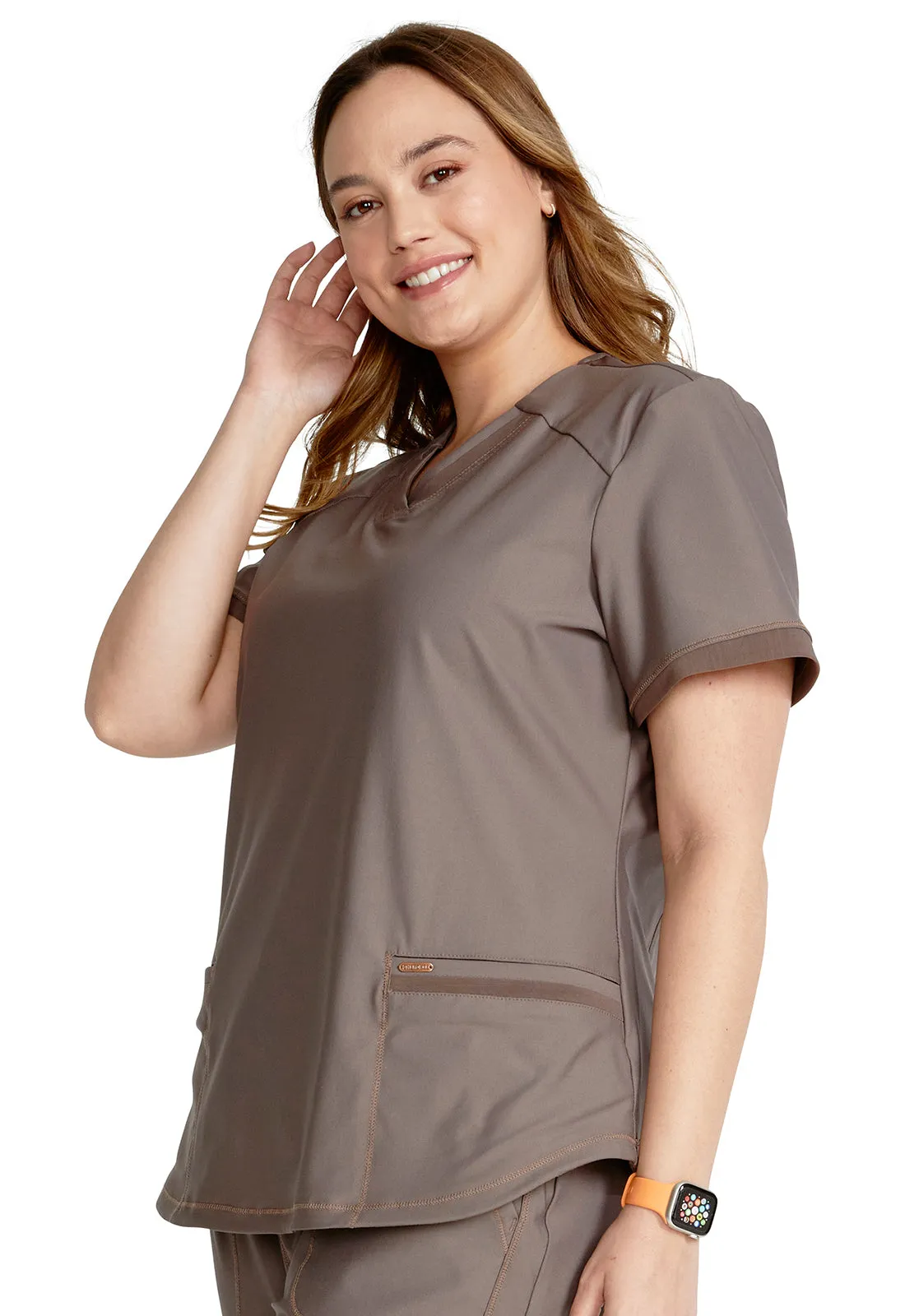 Form CK840 V-Neck Top Iron