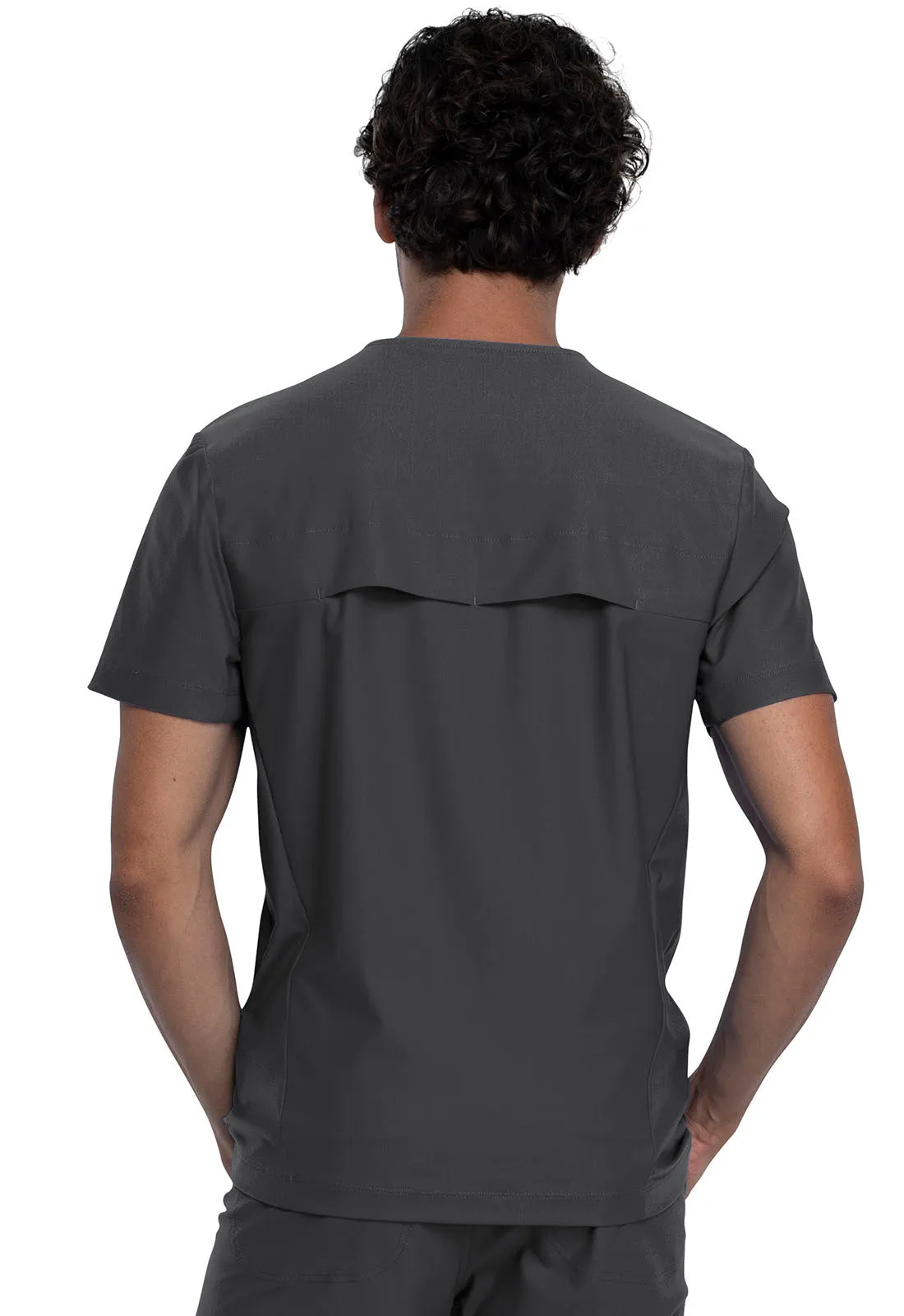 Form CK885 Men's Tuckable V-Neck Top Pewter