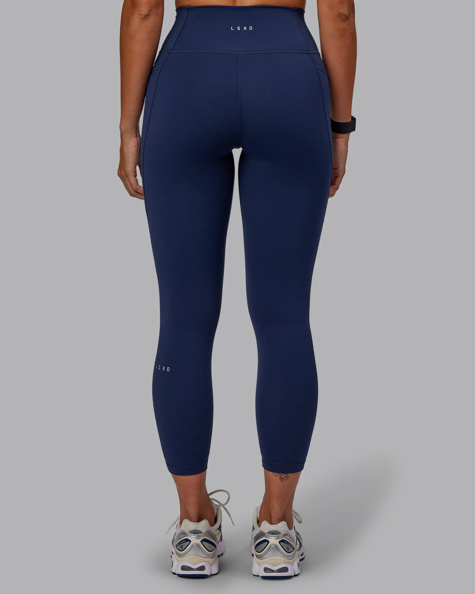 Fusion 7/8 Length Tight With Pockets - Future Navy