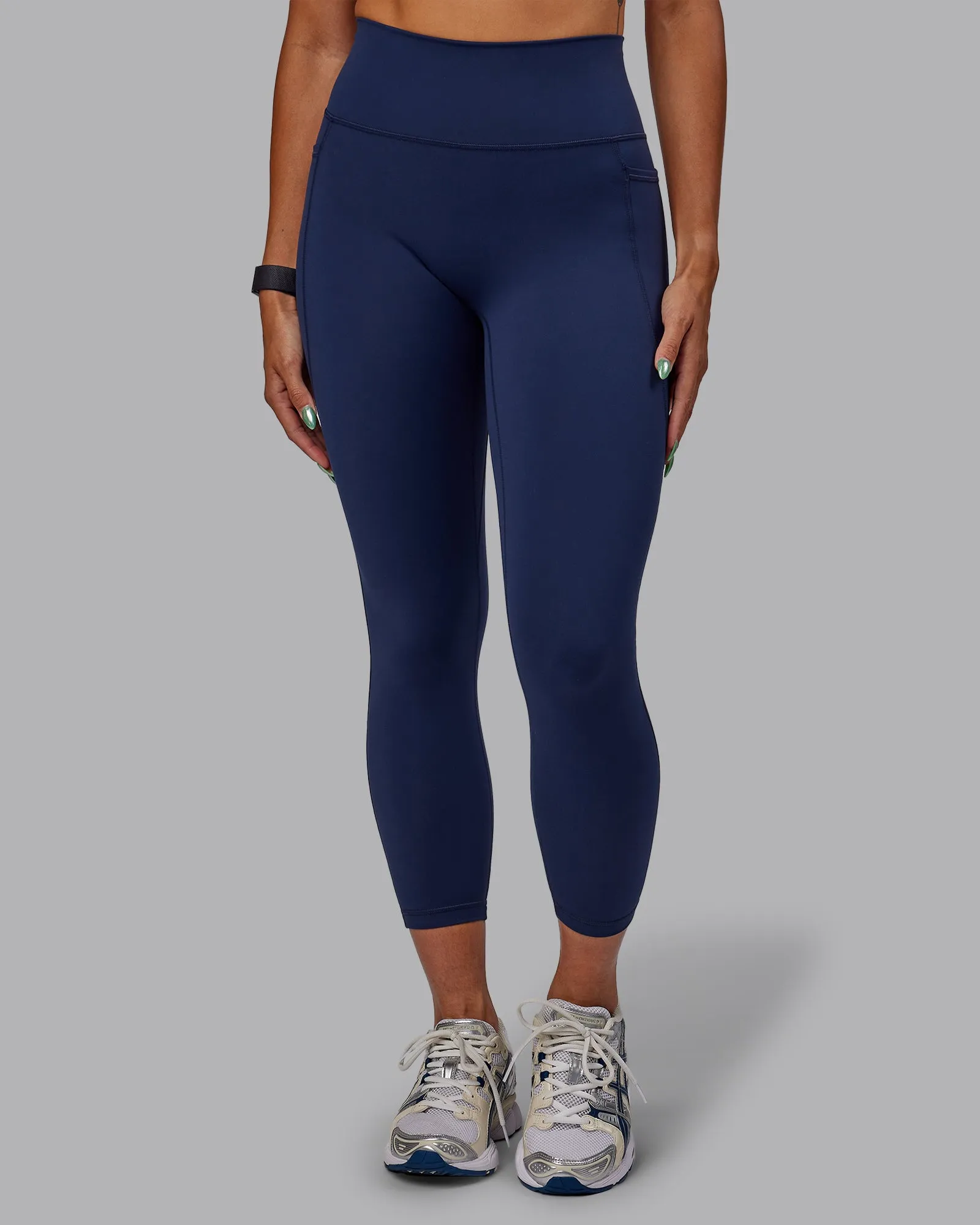 Fusion 7/8 Length Tight With Pockets - Future Navy
