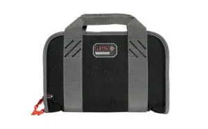 G-OUTDRS GPS DOUBLE PISTOL CASE BLK