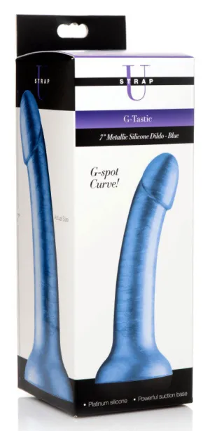 G-Tastic 7 Inch Metallic Silicone  - Blue