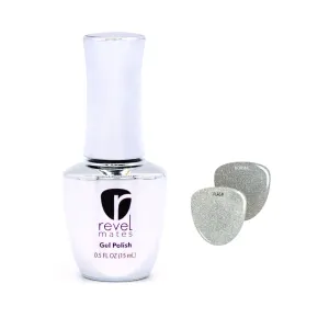 G1089 Diamond Jubilee Silver Glitter Gel Polish