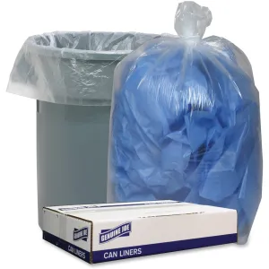 Genuine Joe Clear Low Density 1.4mil Liners