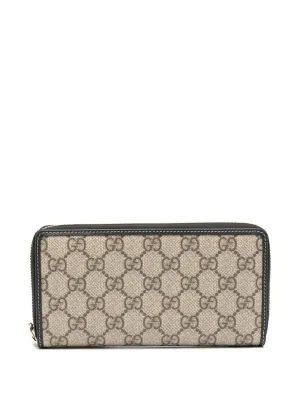 Gg emblem continental wallet