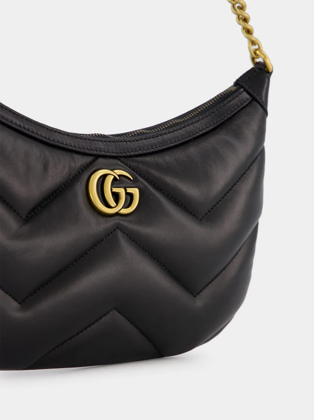 GG Marmont Black Leather Bag