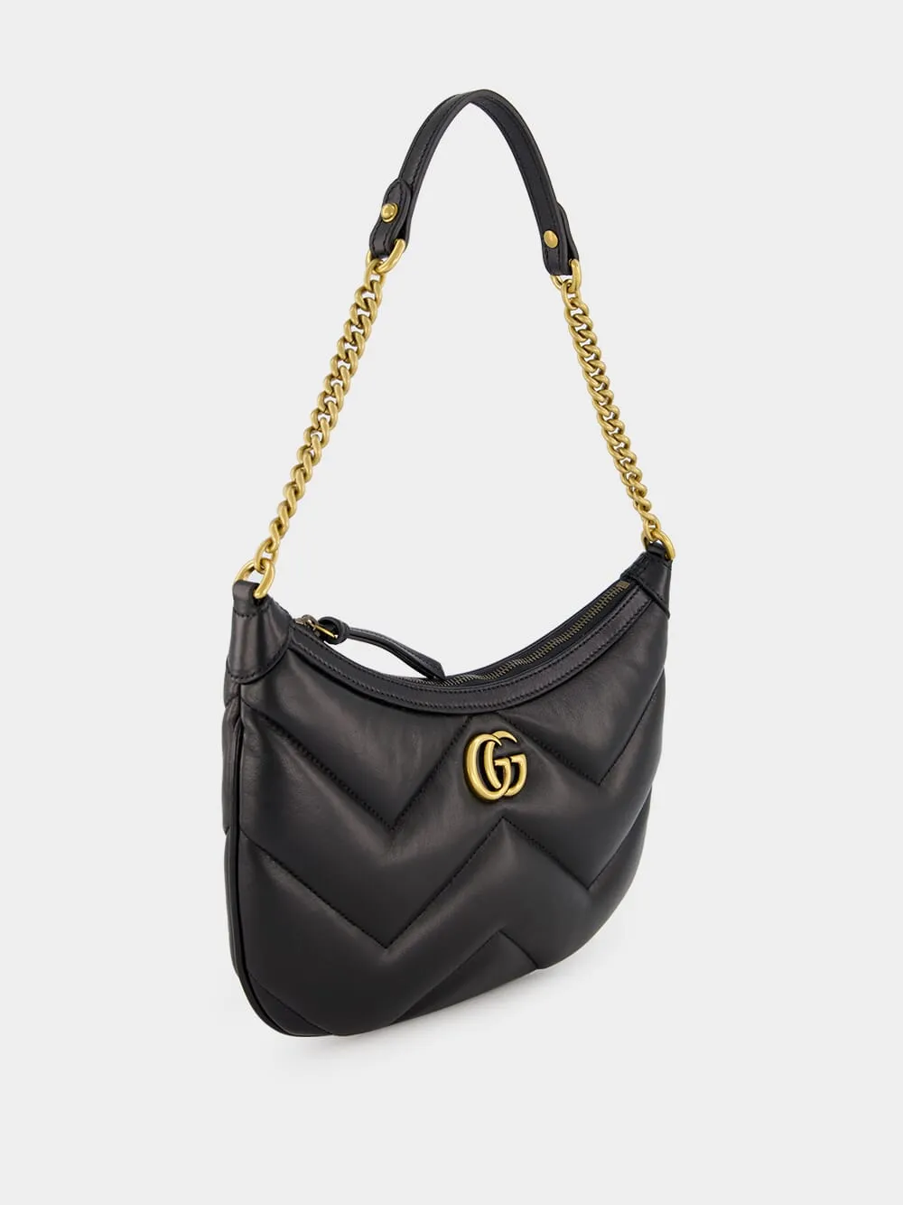 GG Marmont Black Leather Bag