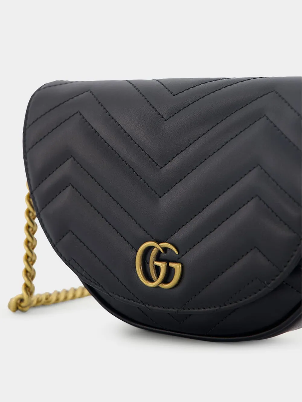 Gg Marmont Matelassé Chain Mini Bag