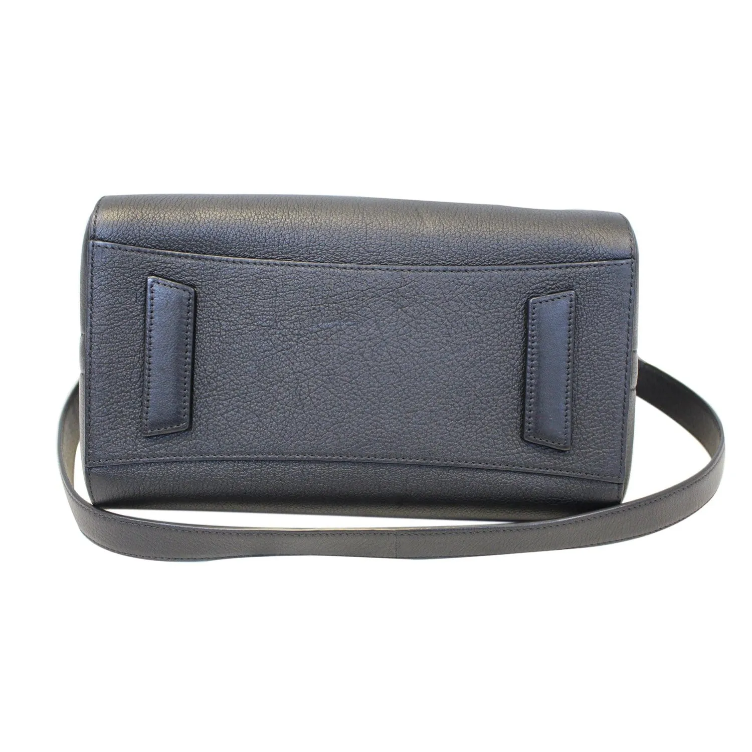 GIVENCHY Antigona Small Goatskin Leather Shoulder Bag Black