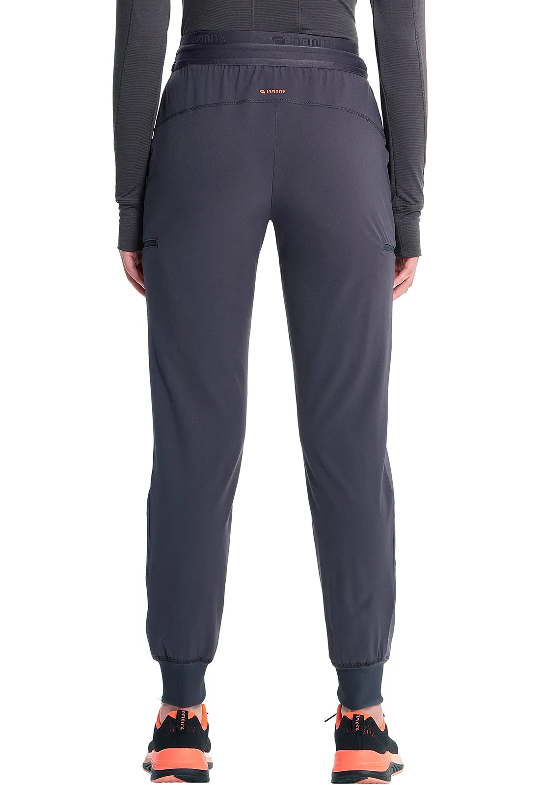 GNR8 IN122A Mid Rise Jogger Pewter