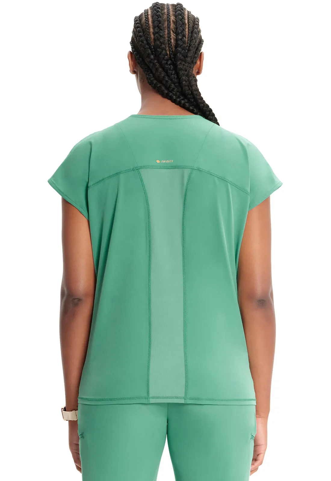 GNR8 IN622A Henley Top Matcha Latte