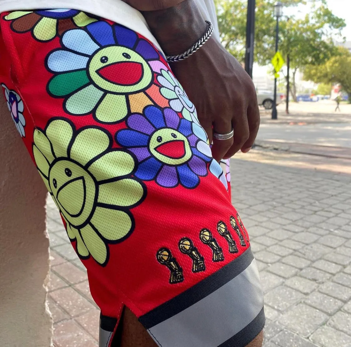 GOAT Chicago x Murakami Reflective Basketball Shorts (pre-order)