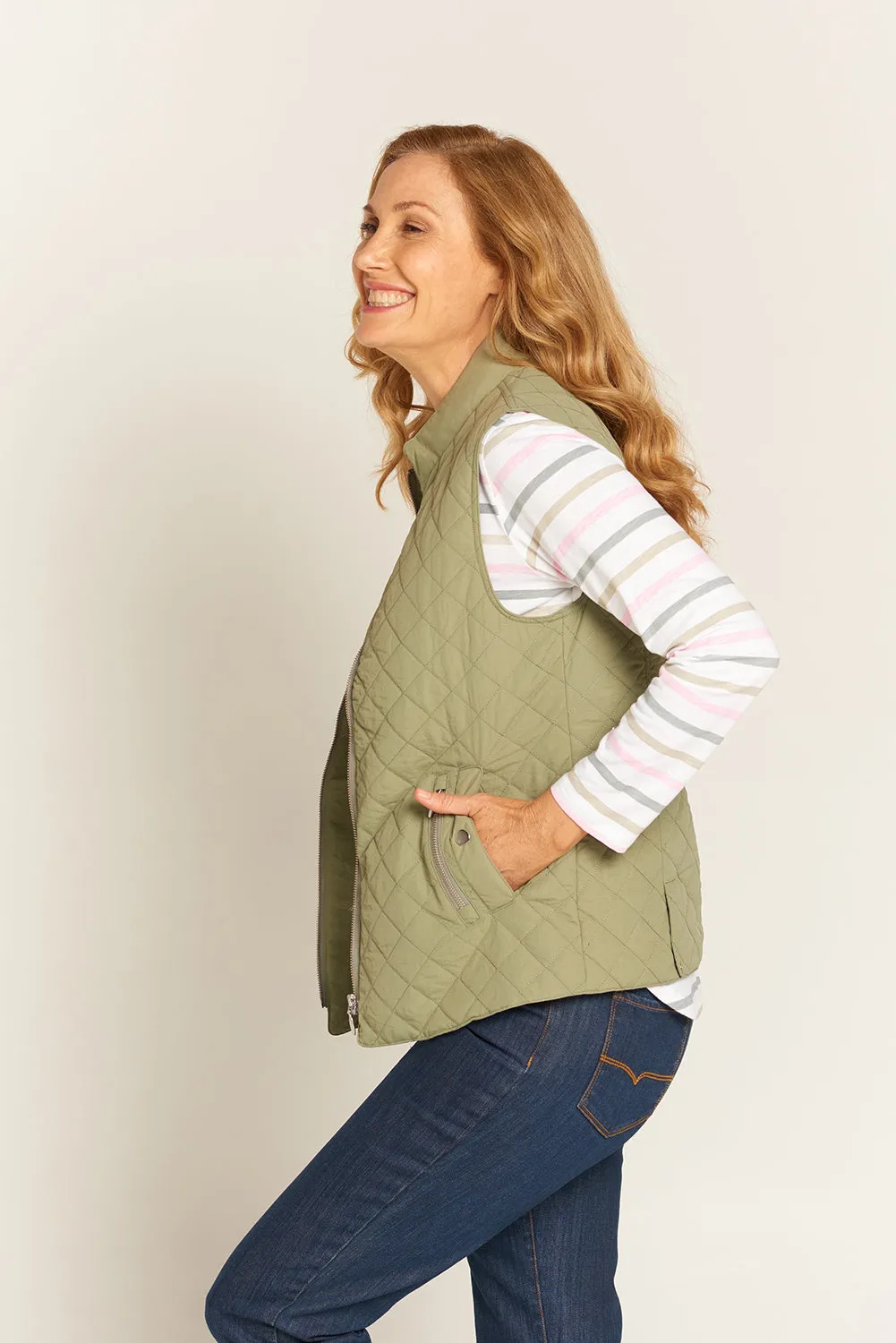 Goondiwindi Cotton Quilted Vest 5088-W23