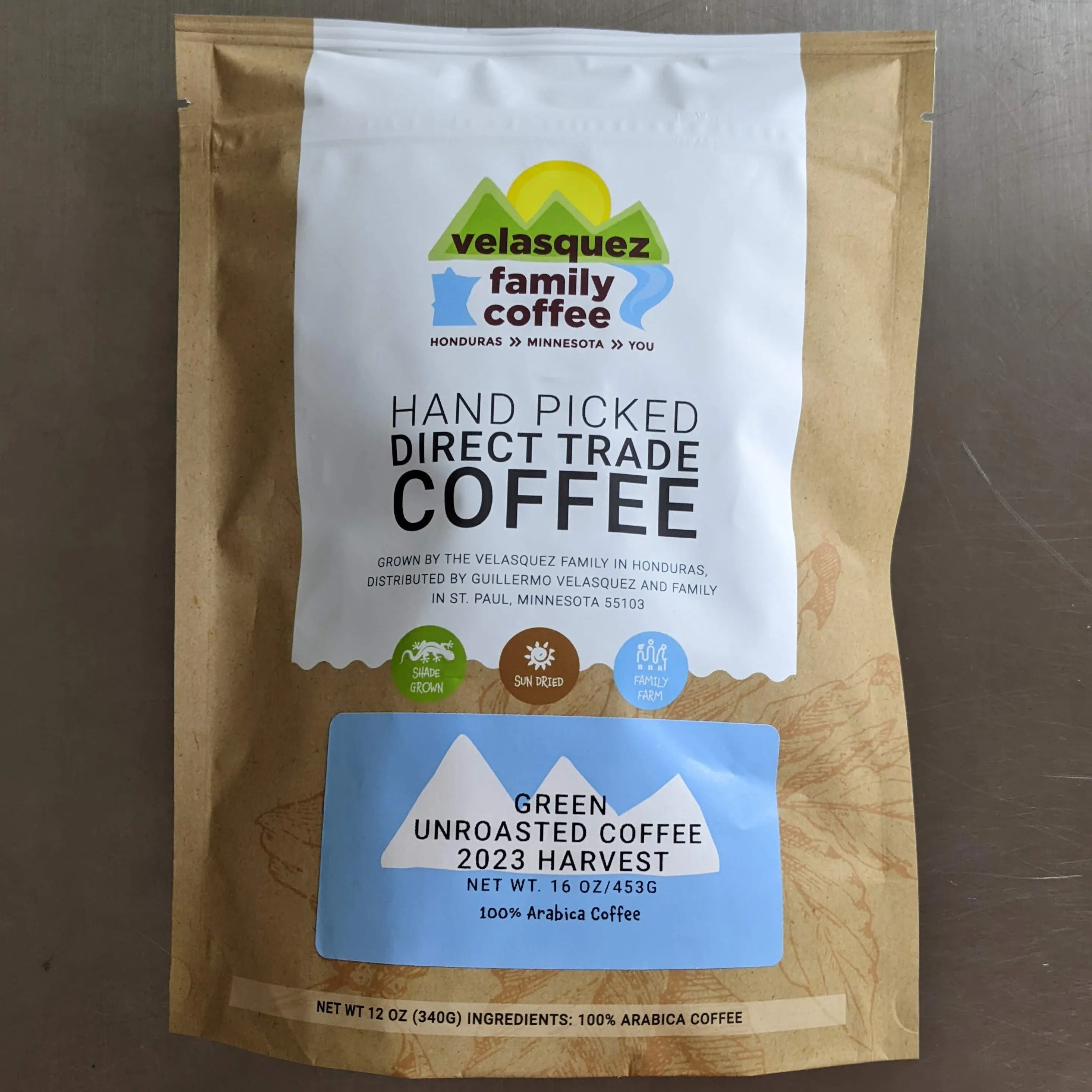 Green Unroasted Coffee