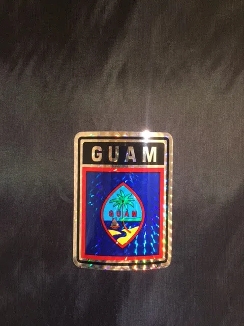 GUAM REFLECTIVE DECAL